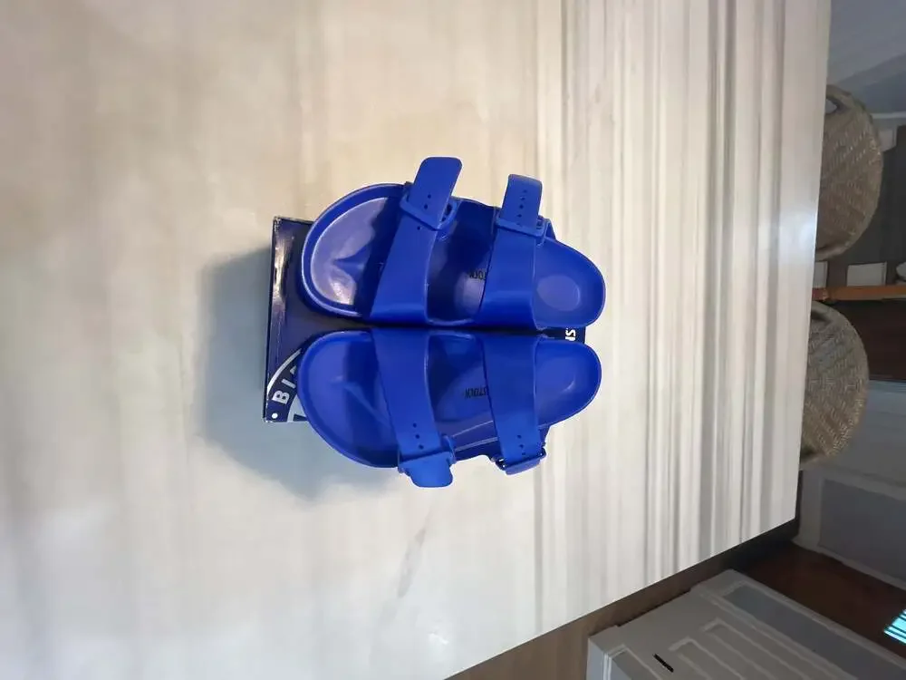 Birkenstock Arizona EVA Ultra Blue Sandals Size 42